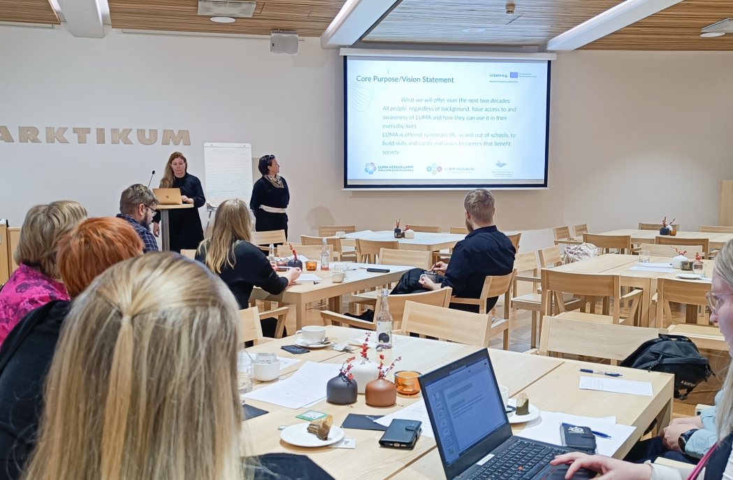 Kuva Rovaniemen koulutusitlaisuudesta 6.11.2023.